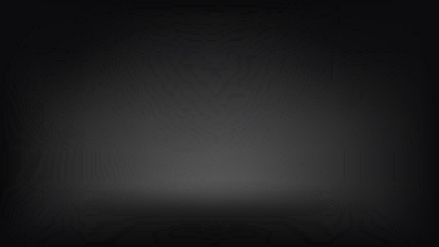 Dark black gradient abstract background. Modern empty background. vector