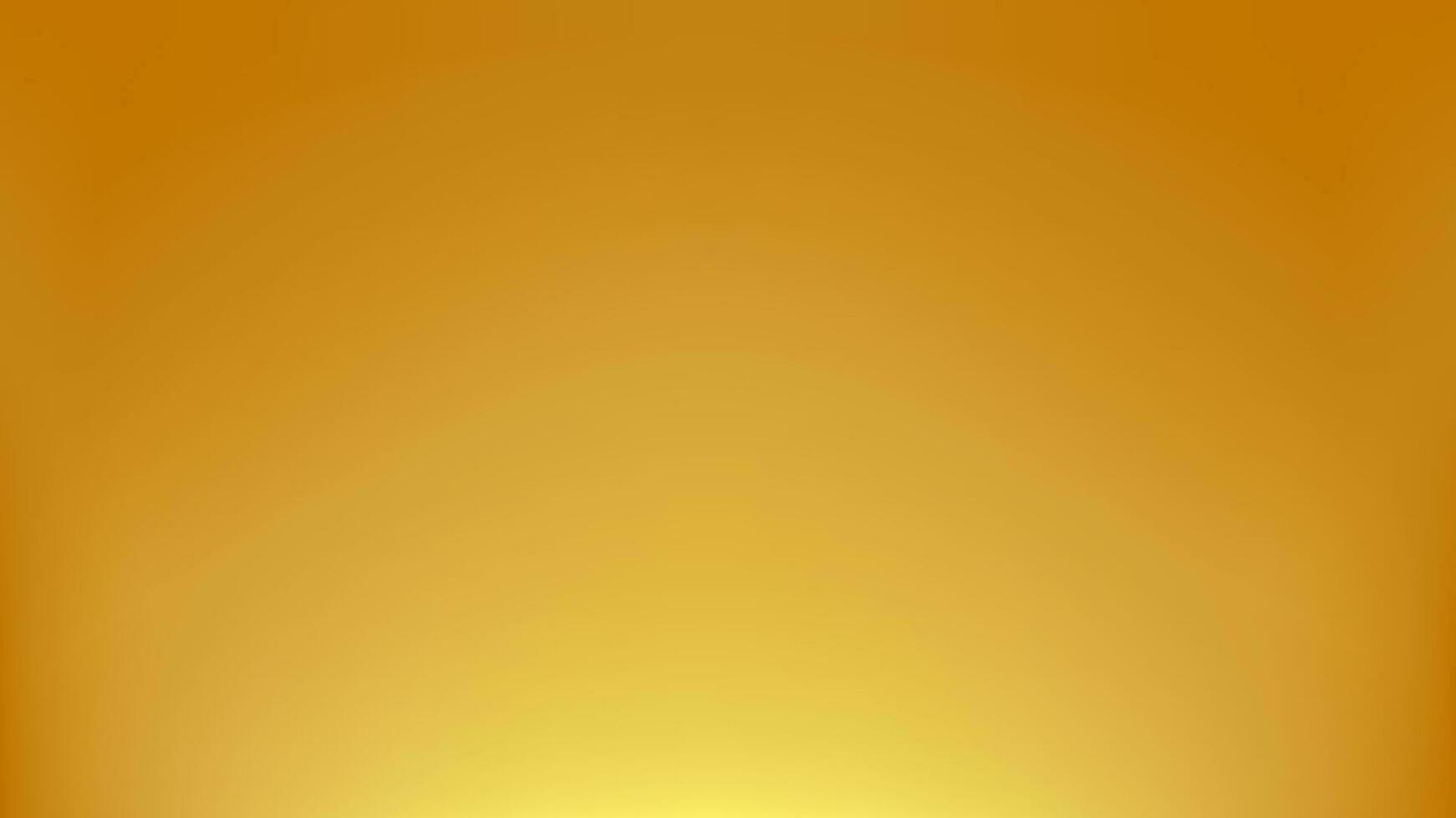 Golden gradient abstract background. simple studio empty background vector