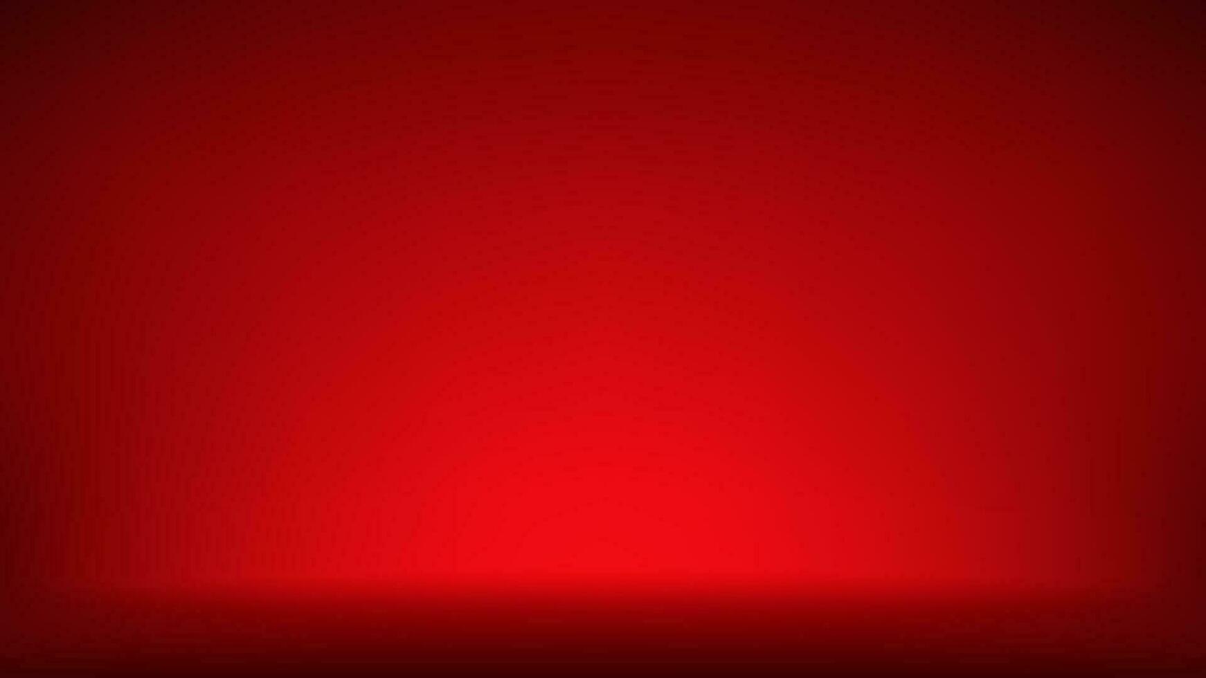 Red gradient abstract background. Simple and modern studio background. vector