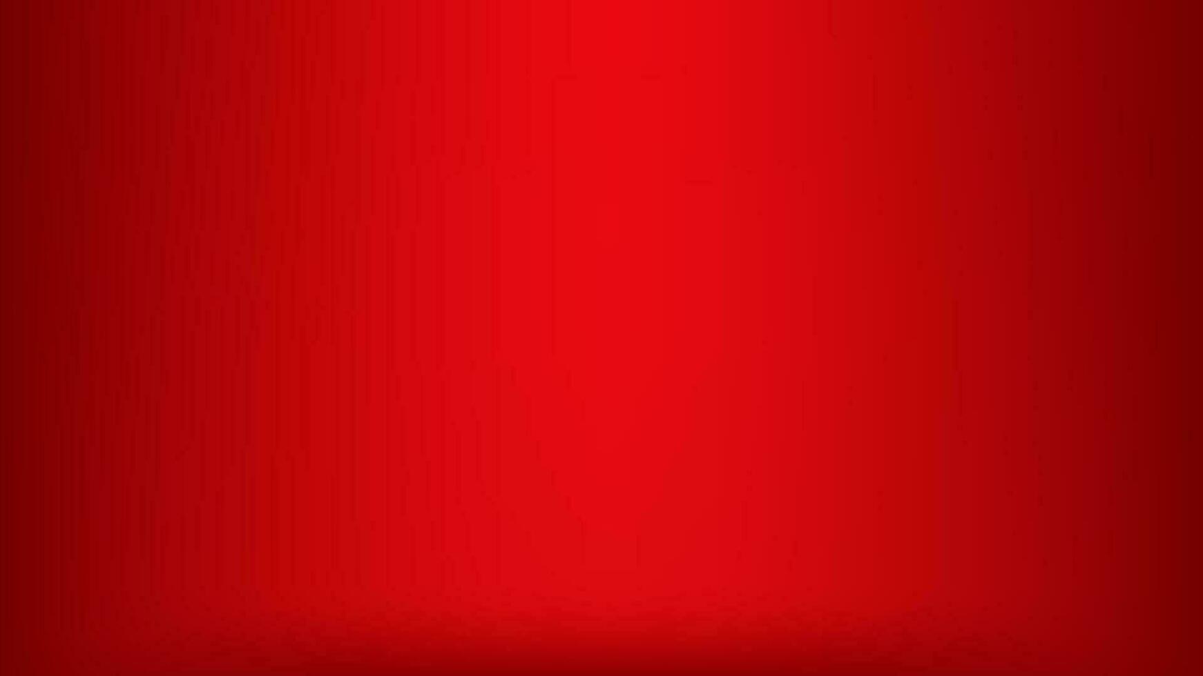 Red gradient abstract background. Simple and modern studio background. vector