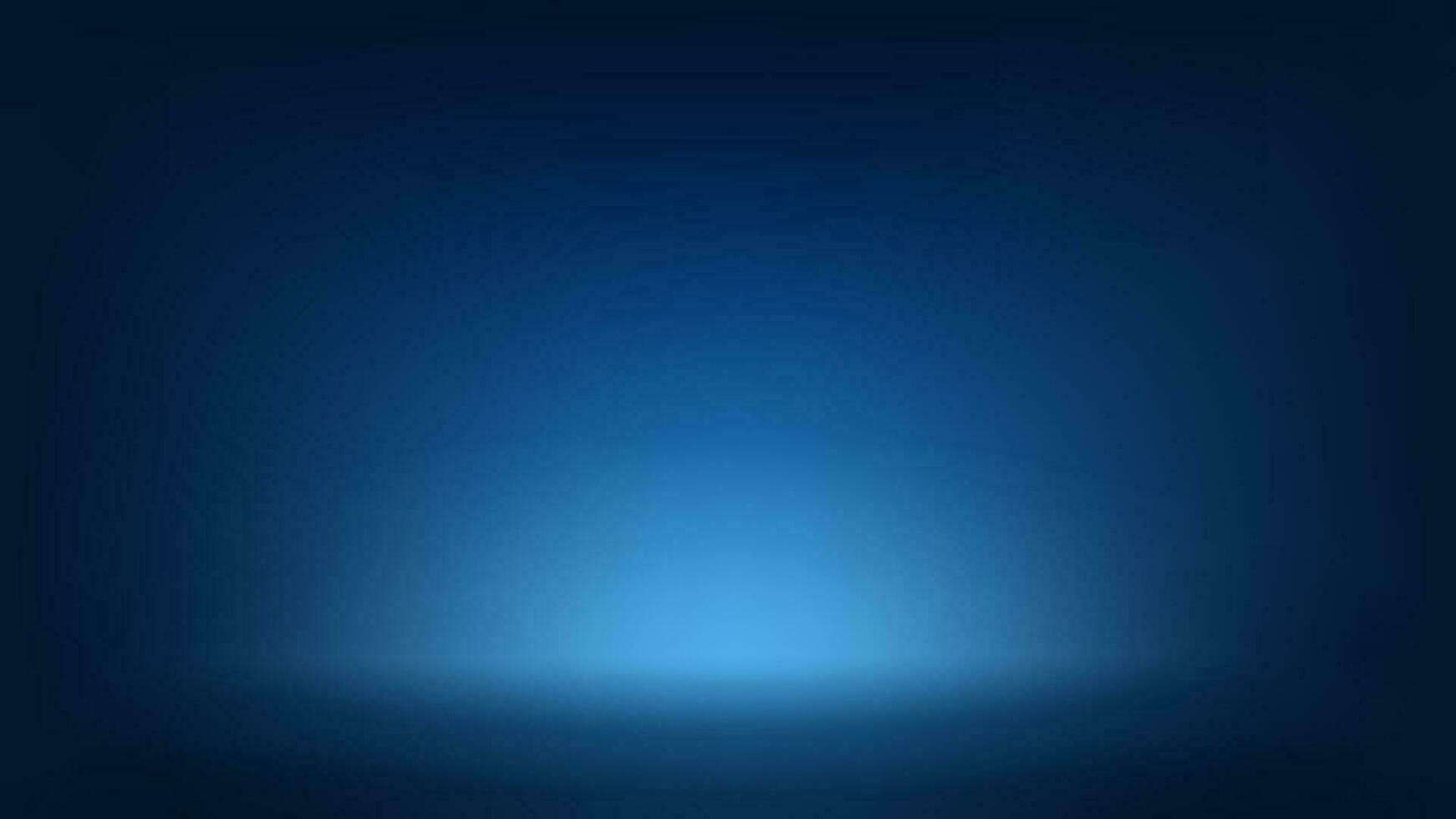 Blue gradient background. simple deep sea abstract background vector