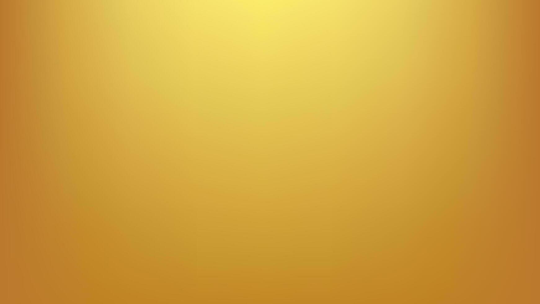 Golden gradient abstract background. simple studio empty background vector