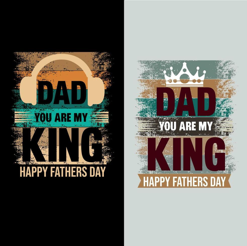 Fathers day  t shirt design vector