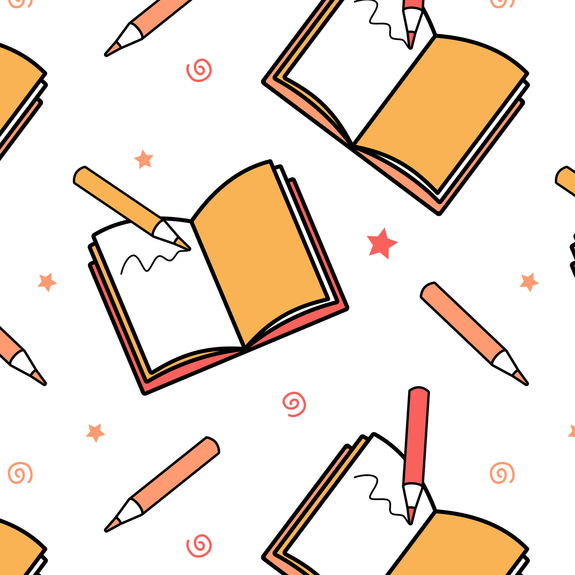 https://static.vecteezy.com/system/resources/previews/025/467/552/original/open-book-notebook-for-notes-pencil-draws-in-notebook-seamless-pattern-with-educational-school-supplies-back-to-school-concept-for-banner-paper-textiles-fabric-wallpaper-illustration-vector.jpg