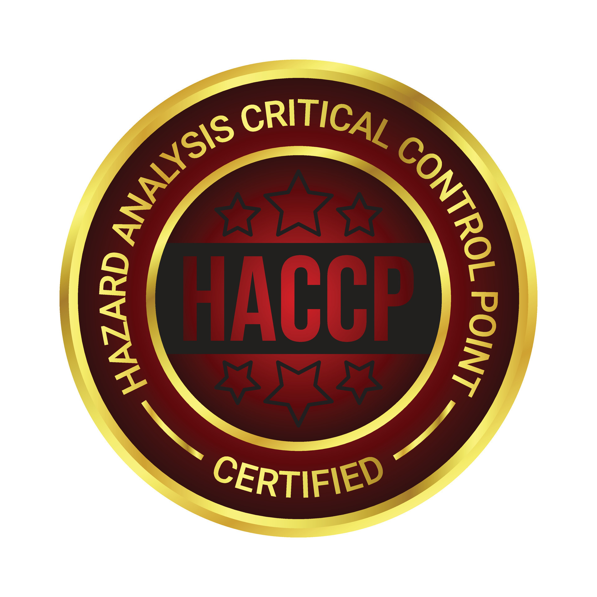 Hazard Analysis Critical Control Point Or HACCP Certified Badge Label hazard-analysis-critical-control-point-or-haccp-certified-badge-label