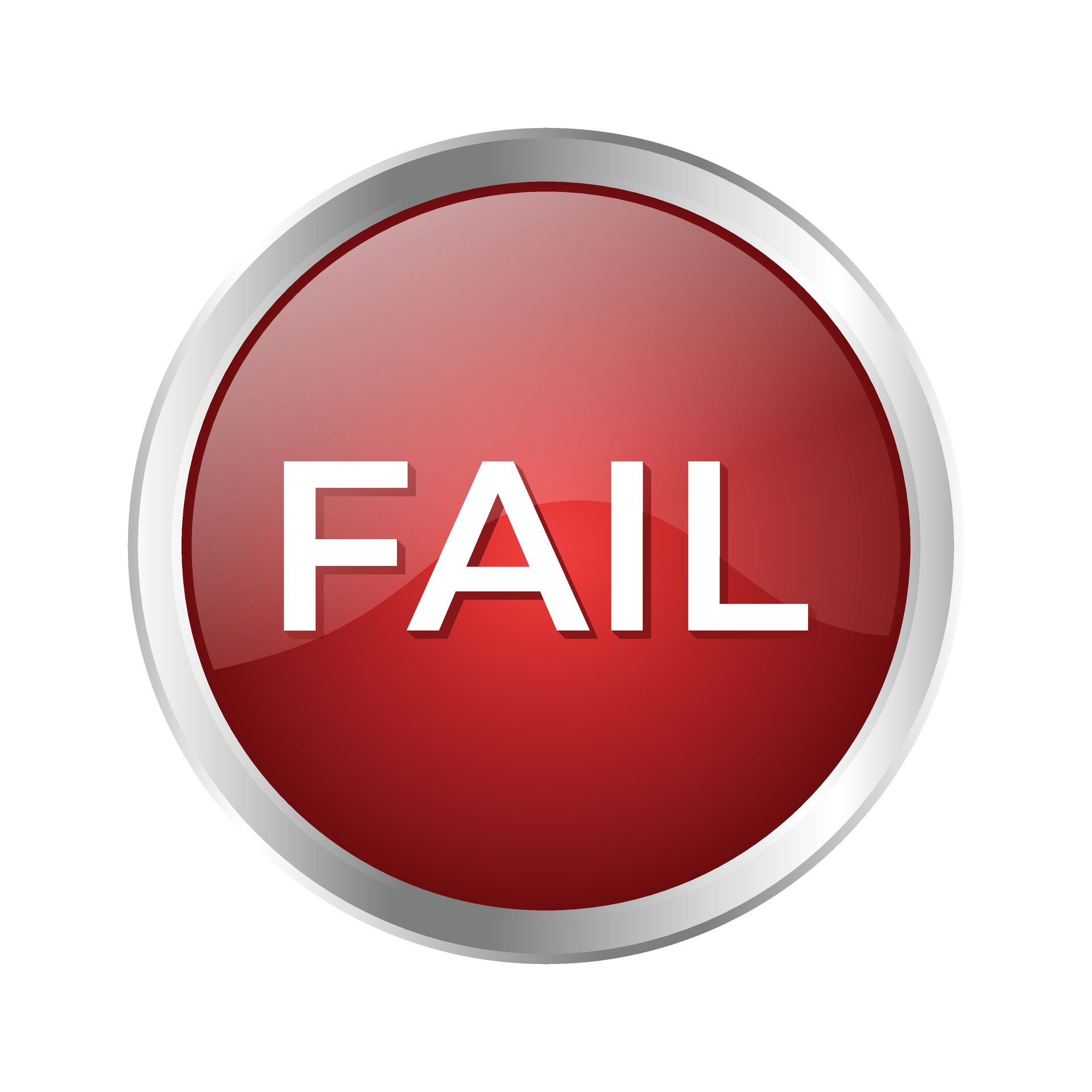 Failed Rubber Stamp Failed Icon Failed Business 3D Realistic Shiny Failed Rubber Stamp Failed Icon Failed Business 3D Realistic Shiny