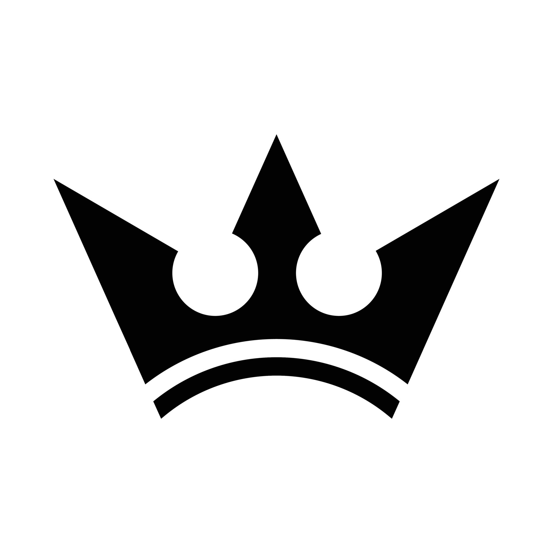 King And Queen Crown Icon, Royals Princes Crown Symbol, Design Elements ...