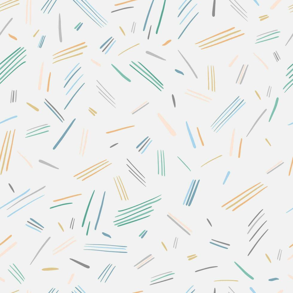 Beige background with pastel stripes. Vector seamless pattern, can be used for fabrics, wallpaper, web, scrabboking, card.