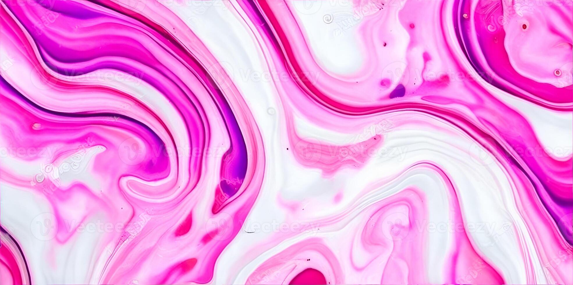 Beautiful abstract fluid art background texture. ink and pink mixed texture. . photo