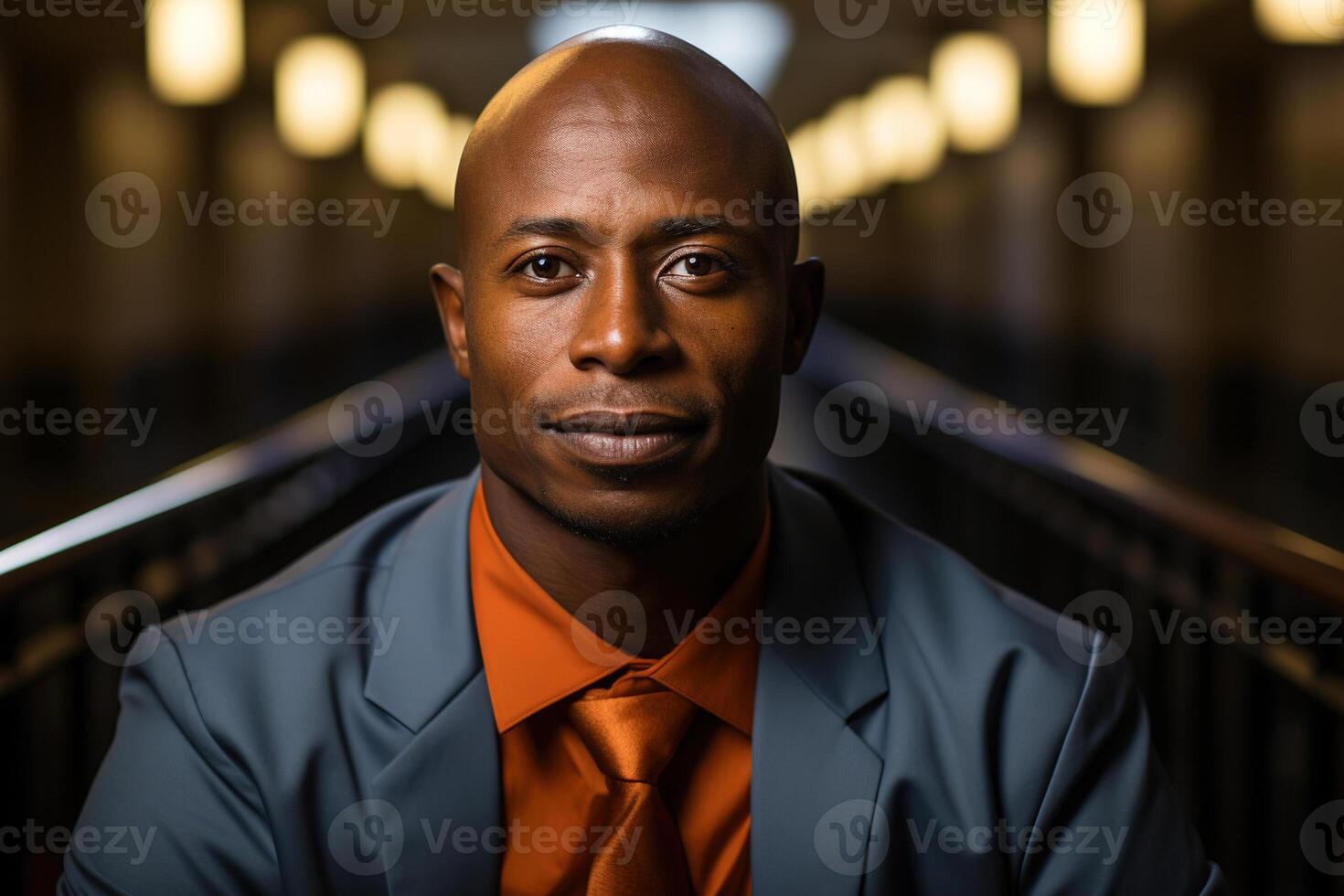 A businessman released from prison ponders what to do next. photo