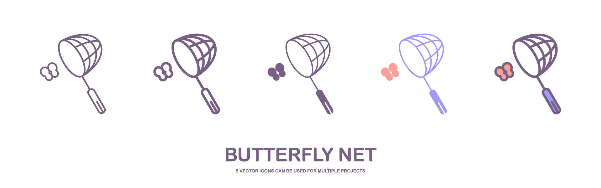 butterfly catcher thin line icon. catcher, fishnet linear icons from  activity and hobbies concept isolated outline sign. Vector illustration  symbol element for web design and apps. 25479507 Vector Art at Vecteezy
