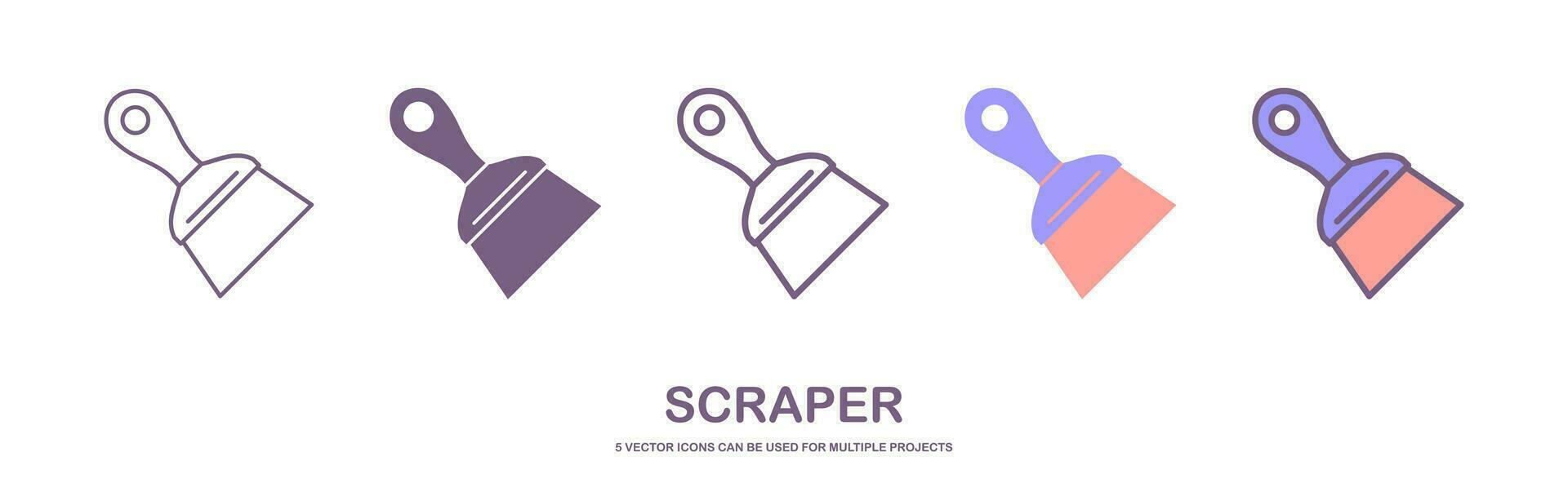 Scraper Icon Logo Vector Symbol