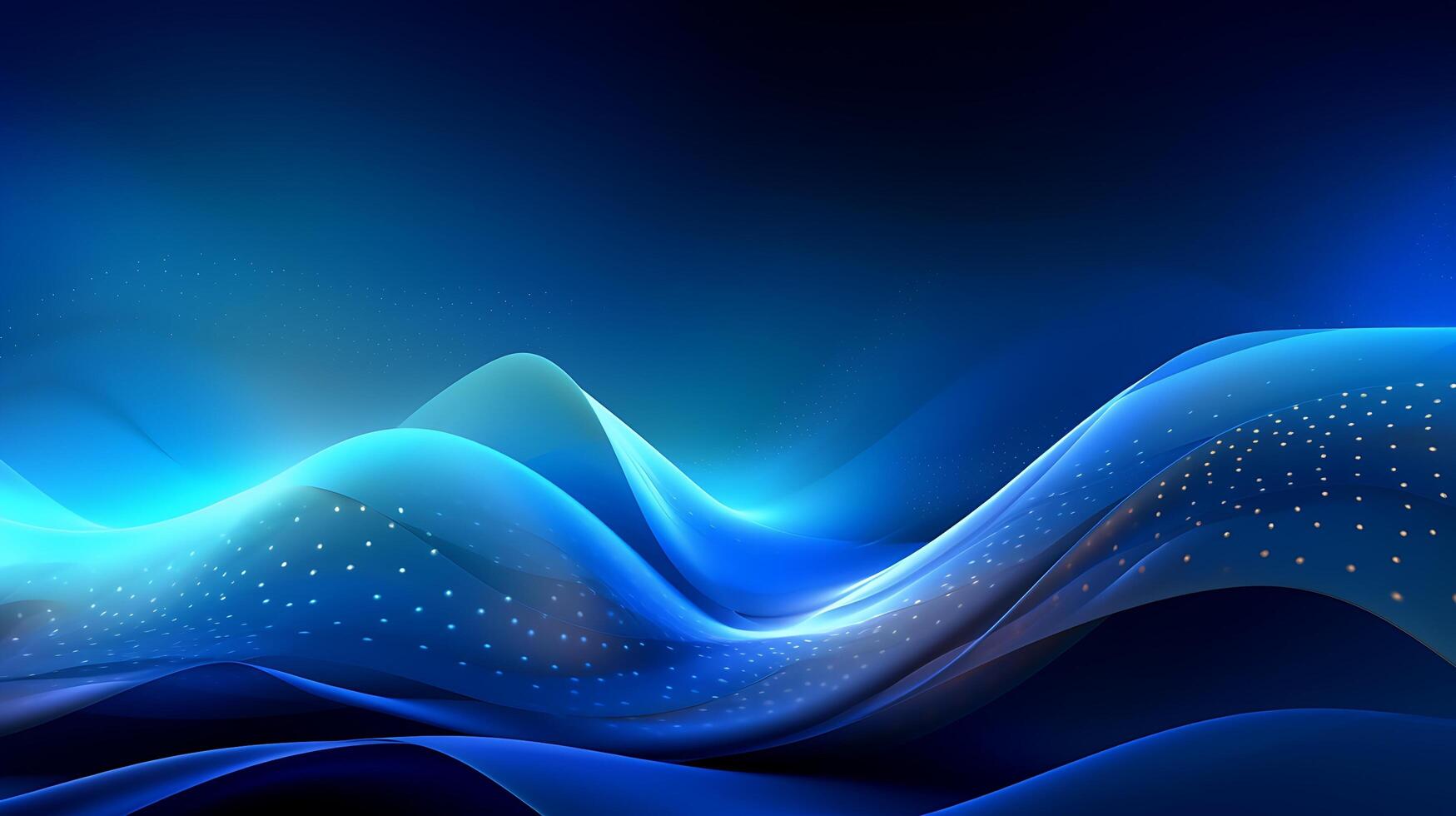 Abstract Technology Digital Wave Background photo