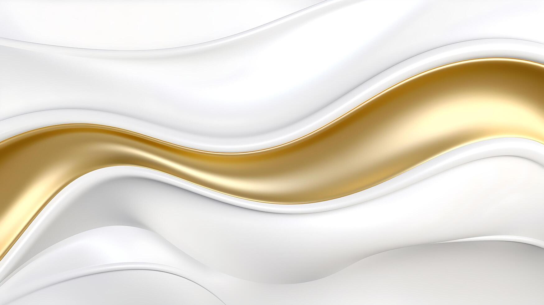 Abstract white luxury liquid Wave Background. photo