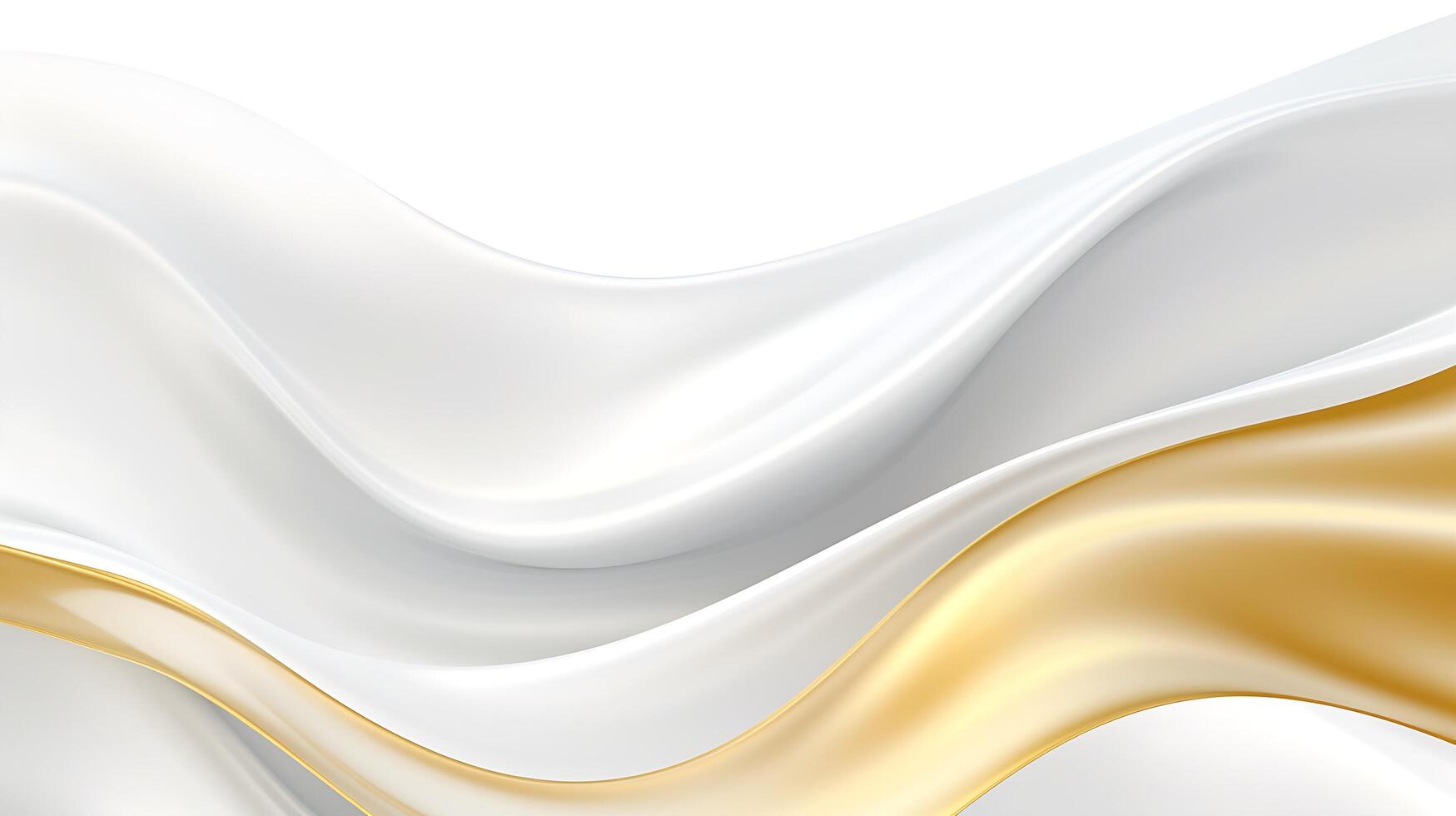 Abstract white luxury liquid Wave Background. photo