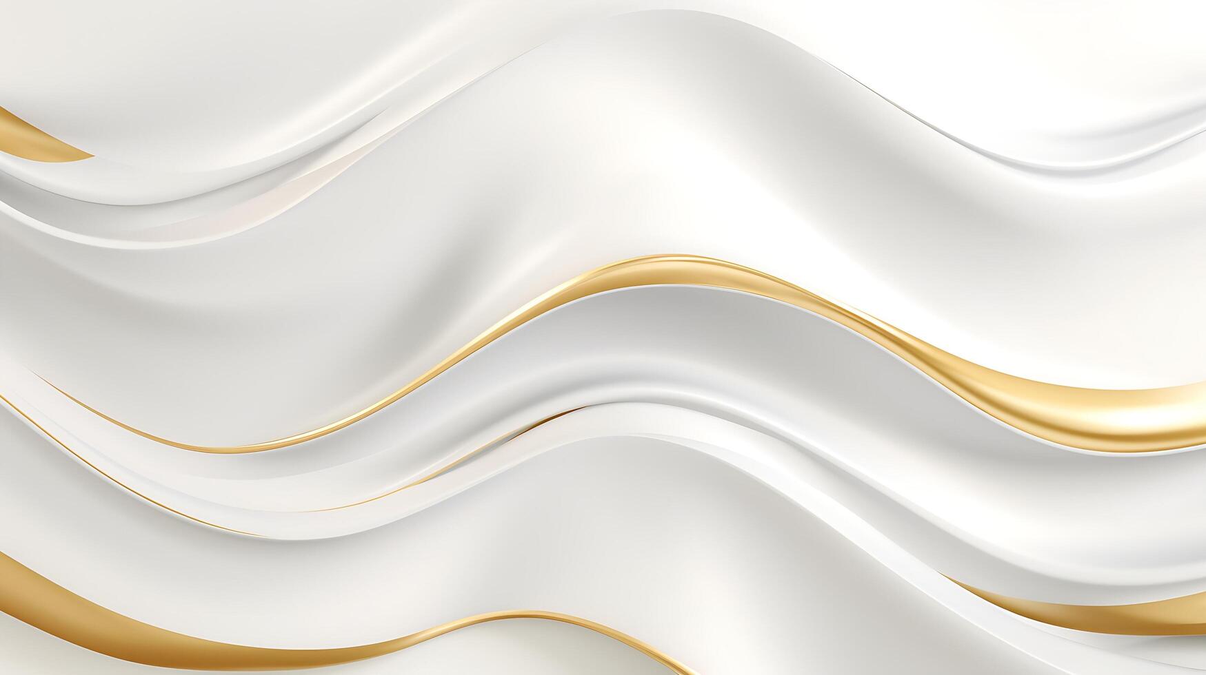Abstract white luxury liquid Wave Background. photo