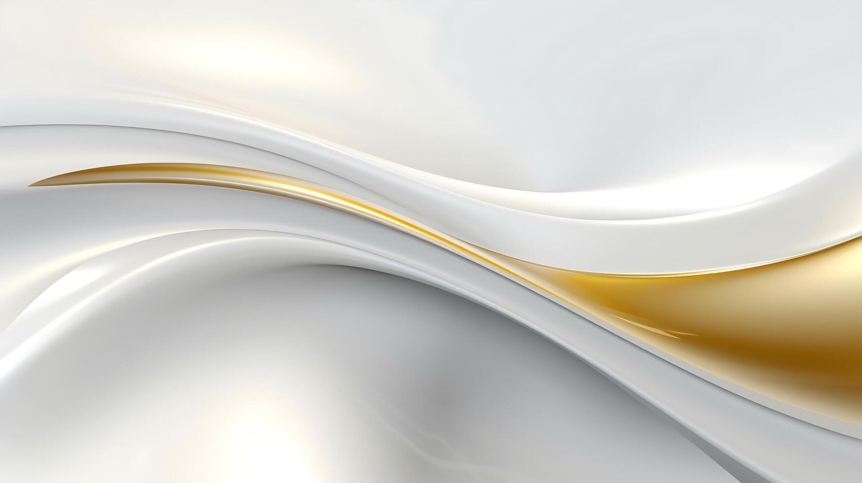 Abstract white luxury liquid Wave Background. photo