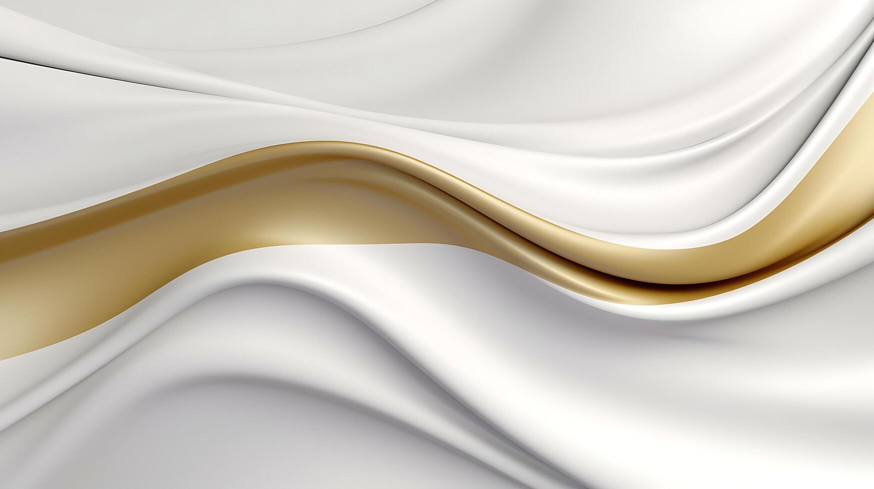 Abstract white luxury liquid Wave Background. photo