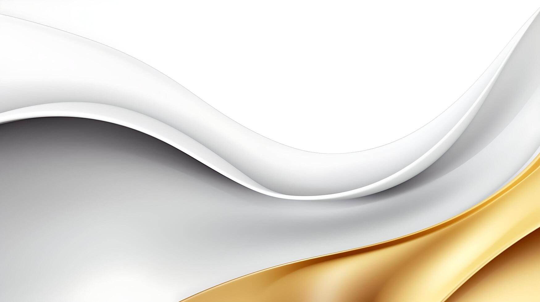 Abstract white luxury liquid Wave Background. photo
