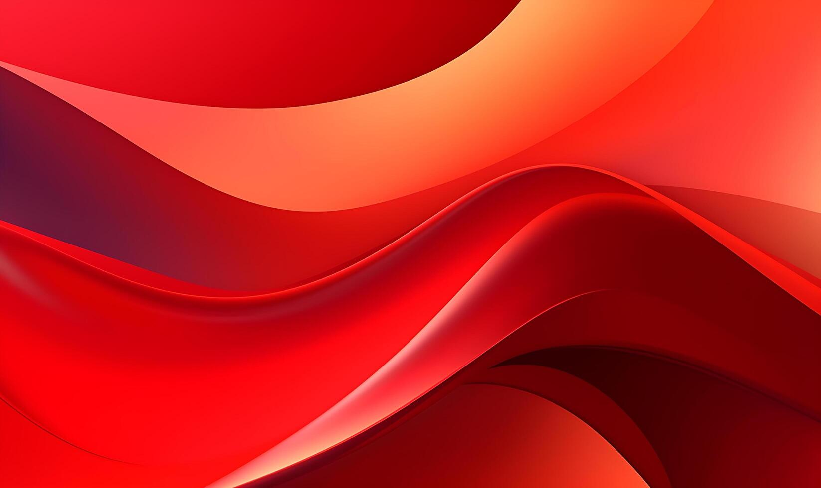 Abstract red orange liquid Wave Background photo