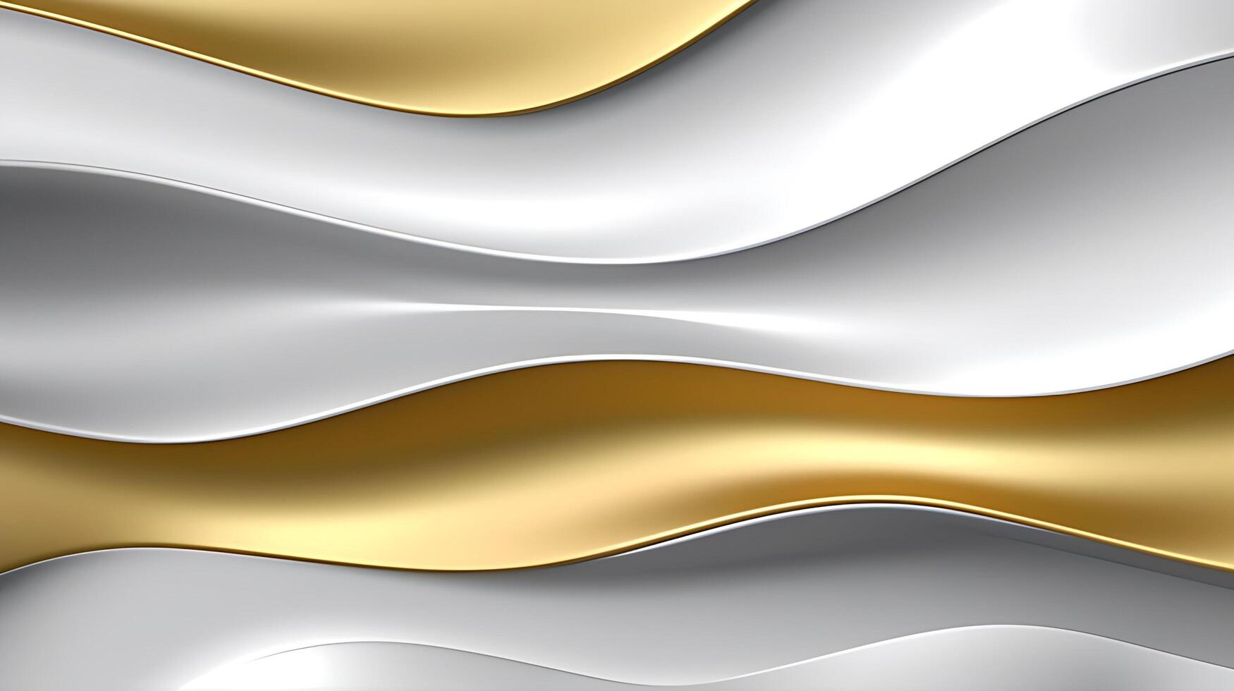 Abstract white luxury liquid Wave Background. photo