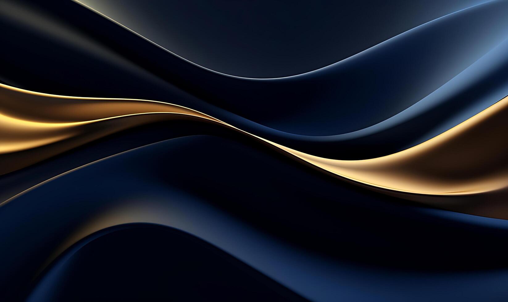 Abstract blue luxury wave background. photo