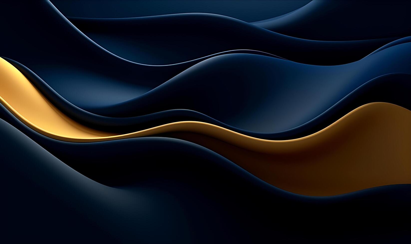 Abstract blue luxury wave background. photo
