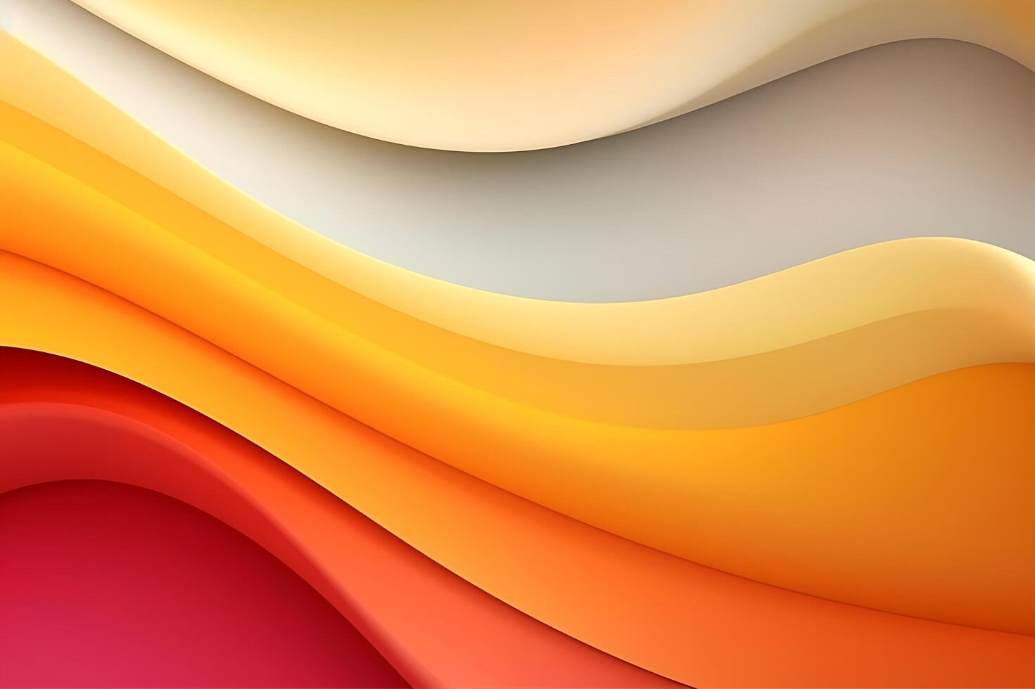 Abstract yellow liquid wave background. photo