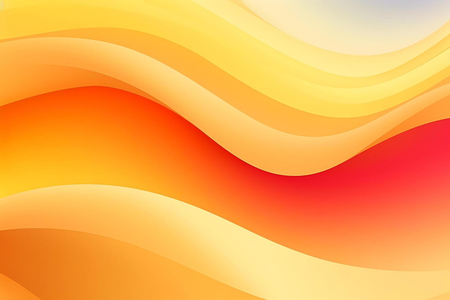 Abstract yellow liquid wave background. photo
