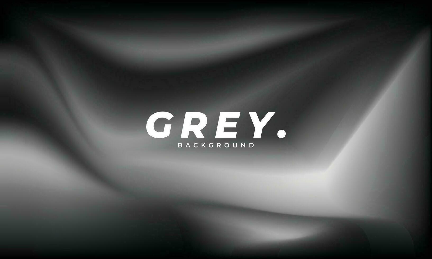 Grey fluid blurred gradient mesh background template copy space. Dynamic colour gradation backdrop for poster, banner, leaflet, pamphlet, magazine, cover, or landing page. vector