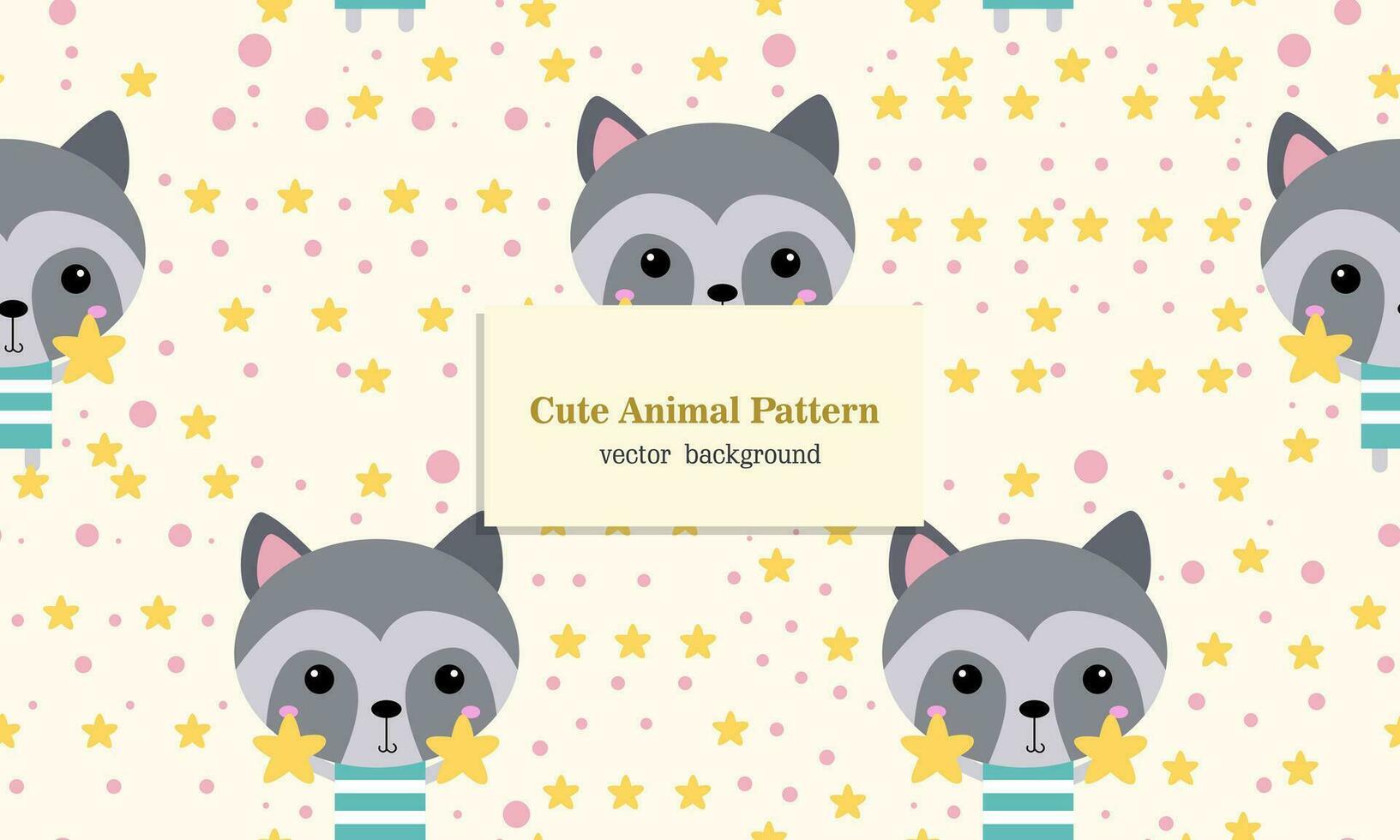 Koala animal seamless pattern background in Australian forest vector