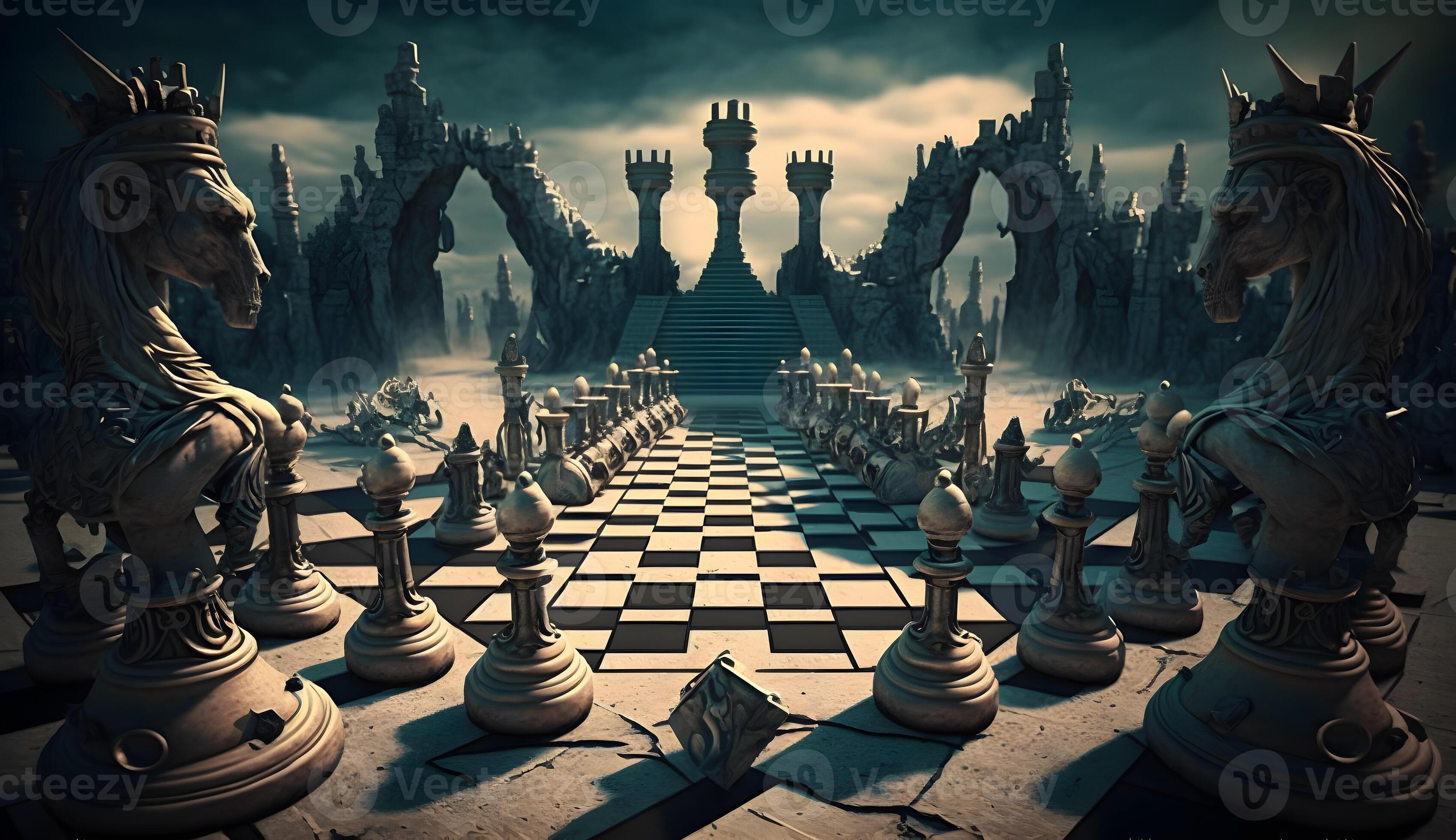 The chess conquered the world - HD wallpaper