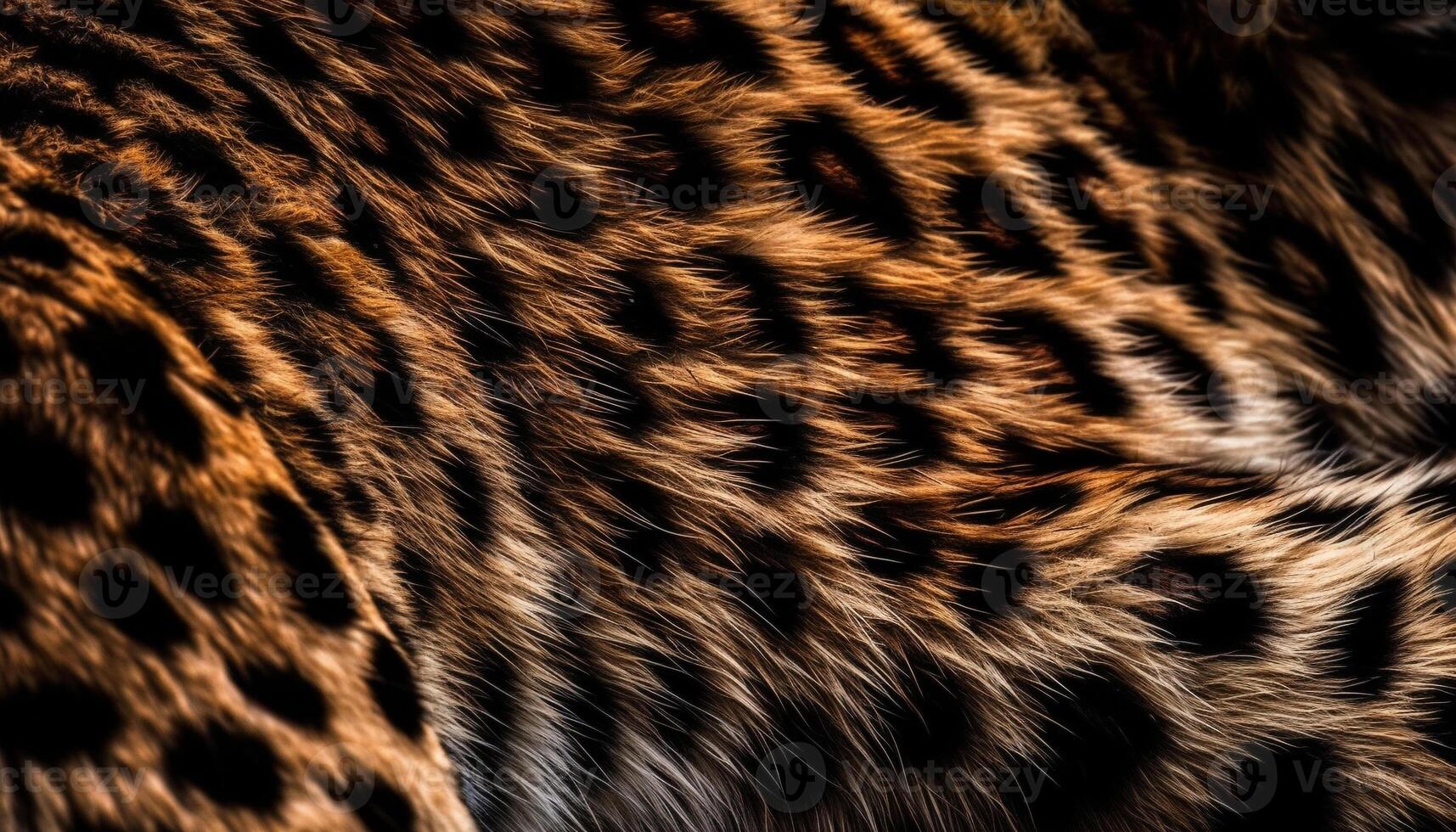 Softness and beauty in spotted animal fur generated by AI photo