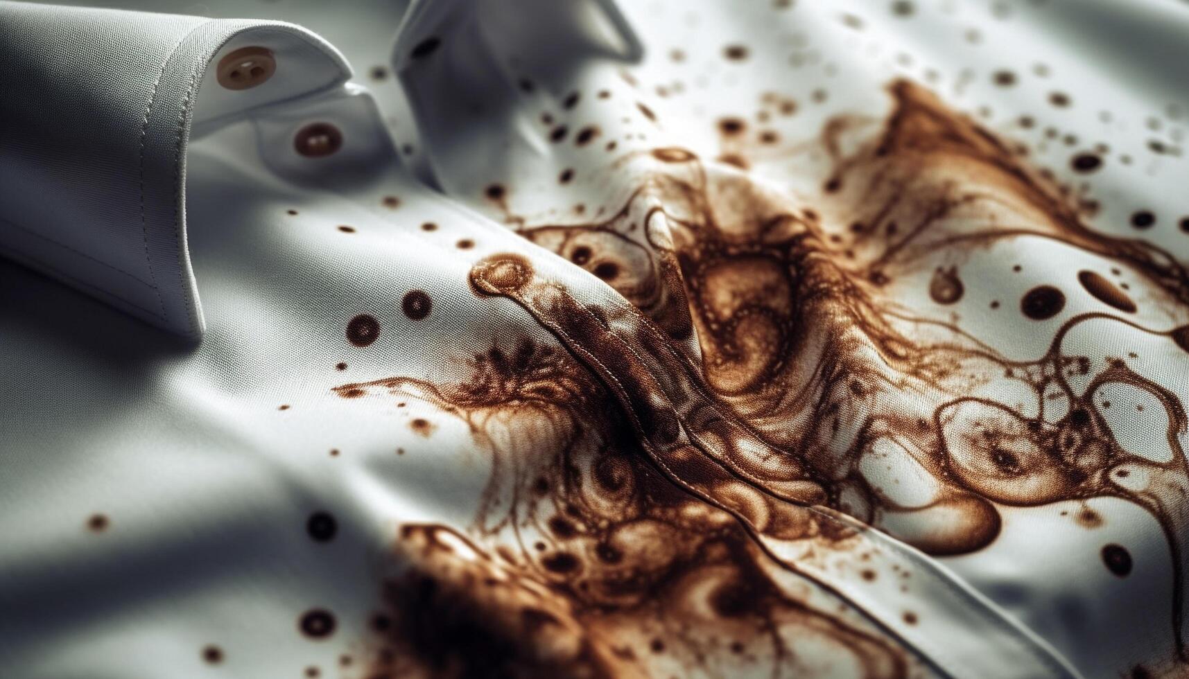 Chocolate wave splashing on abstract backdrop, creating messy elegance generated by AI photo