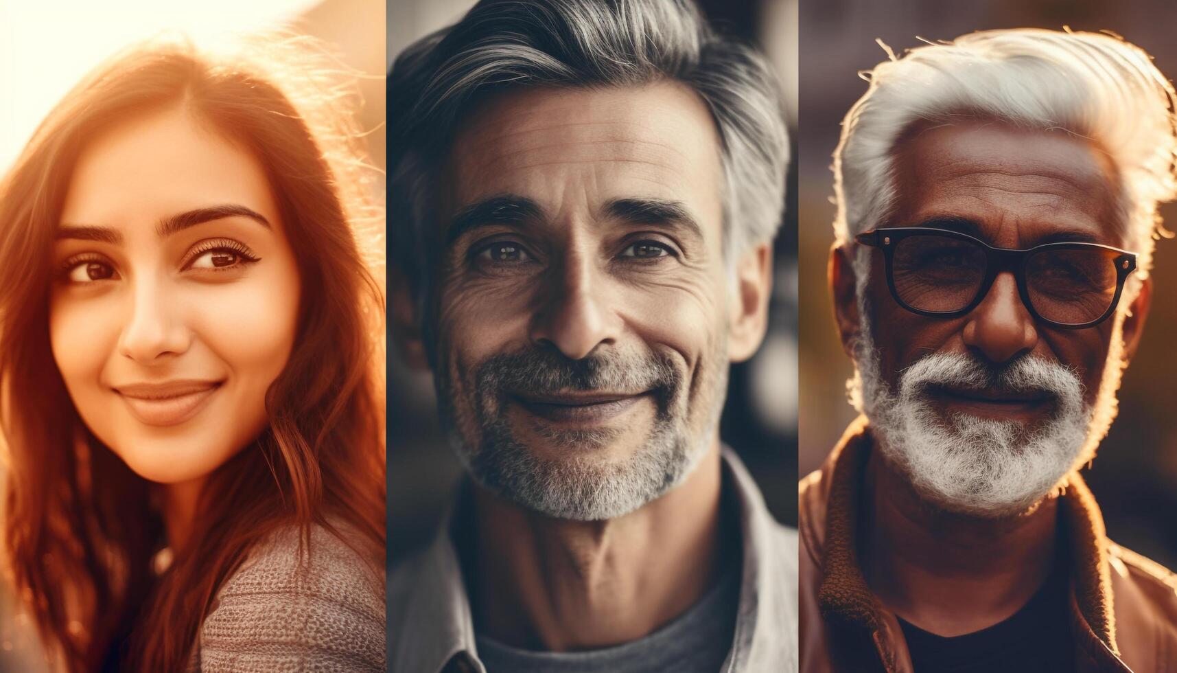 A group of smiling adults enjoying togetherness and success outdoors generated by AI photo