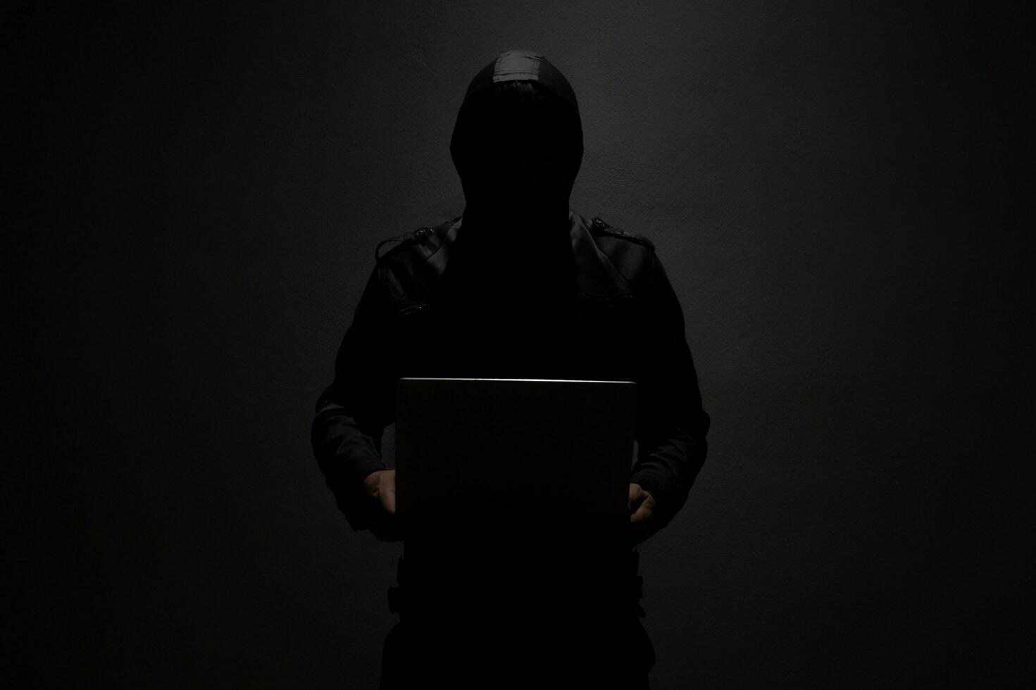 Network security and privacy crime. photo