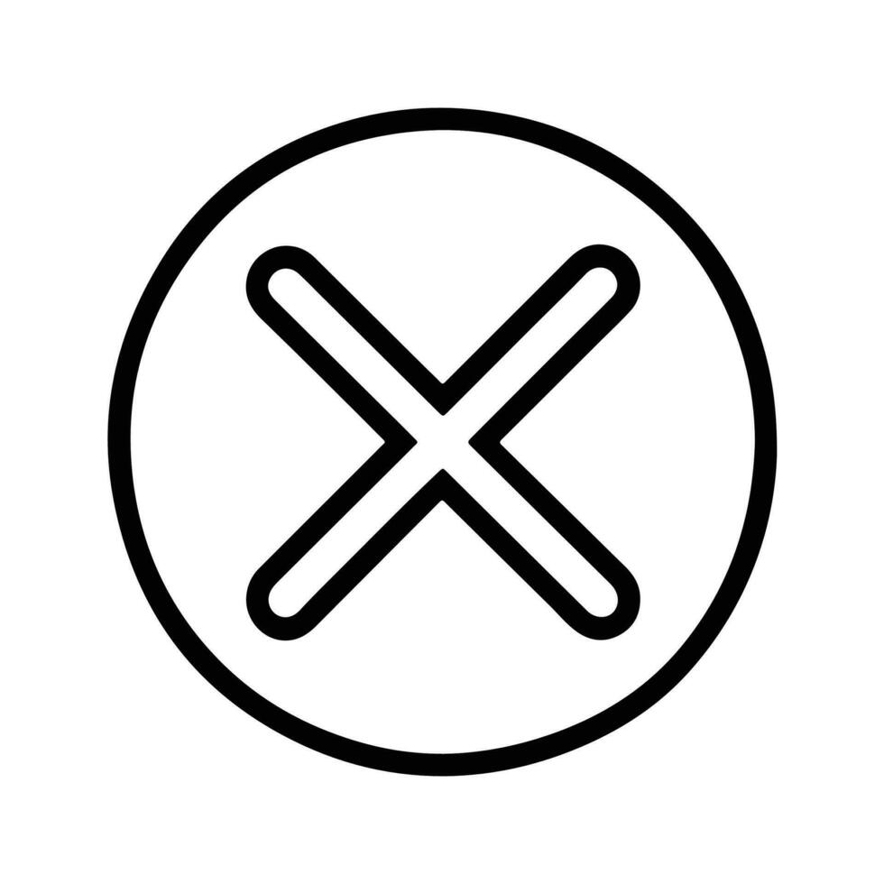 cross icon. simple flat vector icon.