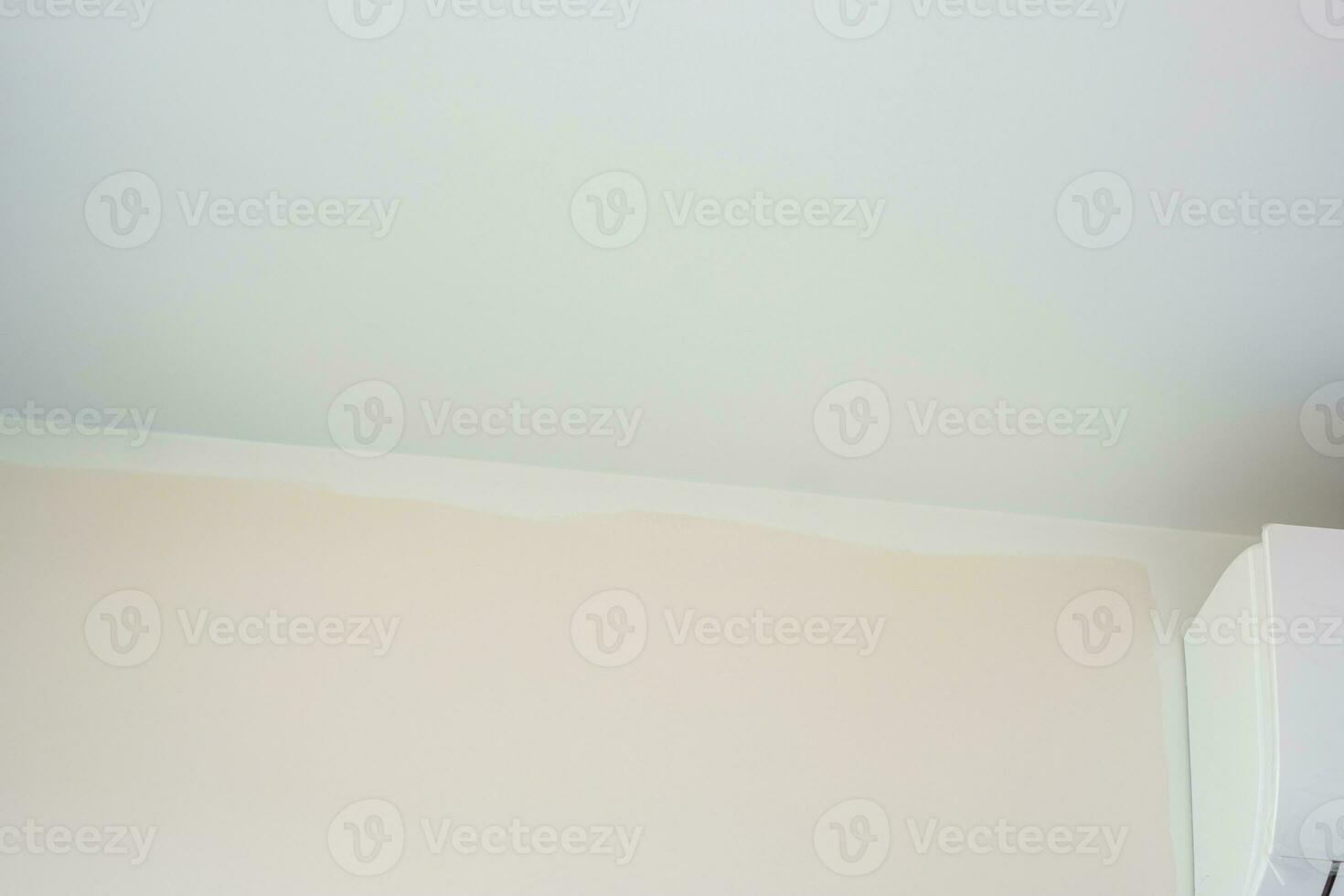 wall painting background. Renovation, maintenance and development of home or apartment photo