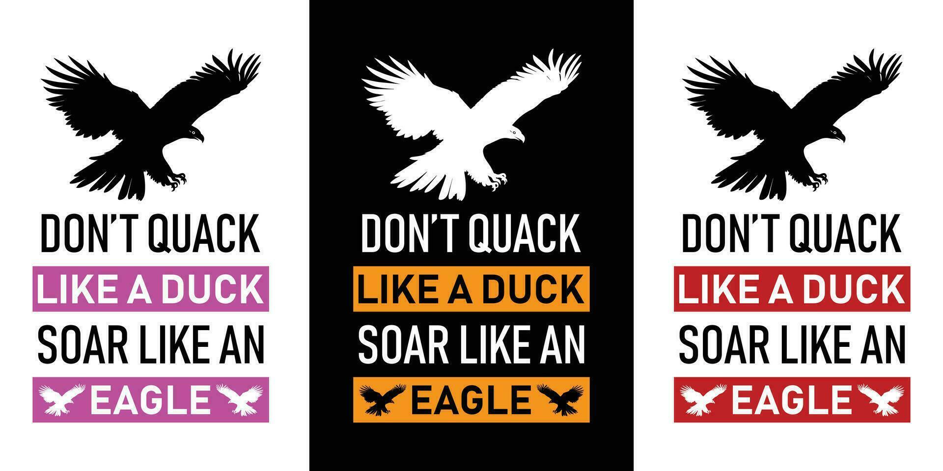 Eagle Quotes T shirt Design Vector, Eagle attitude t-shirt design vector