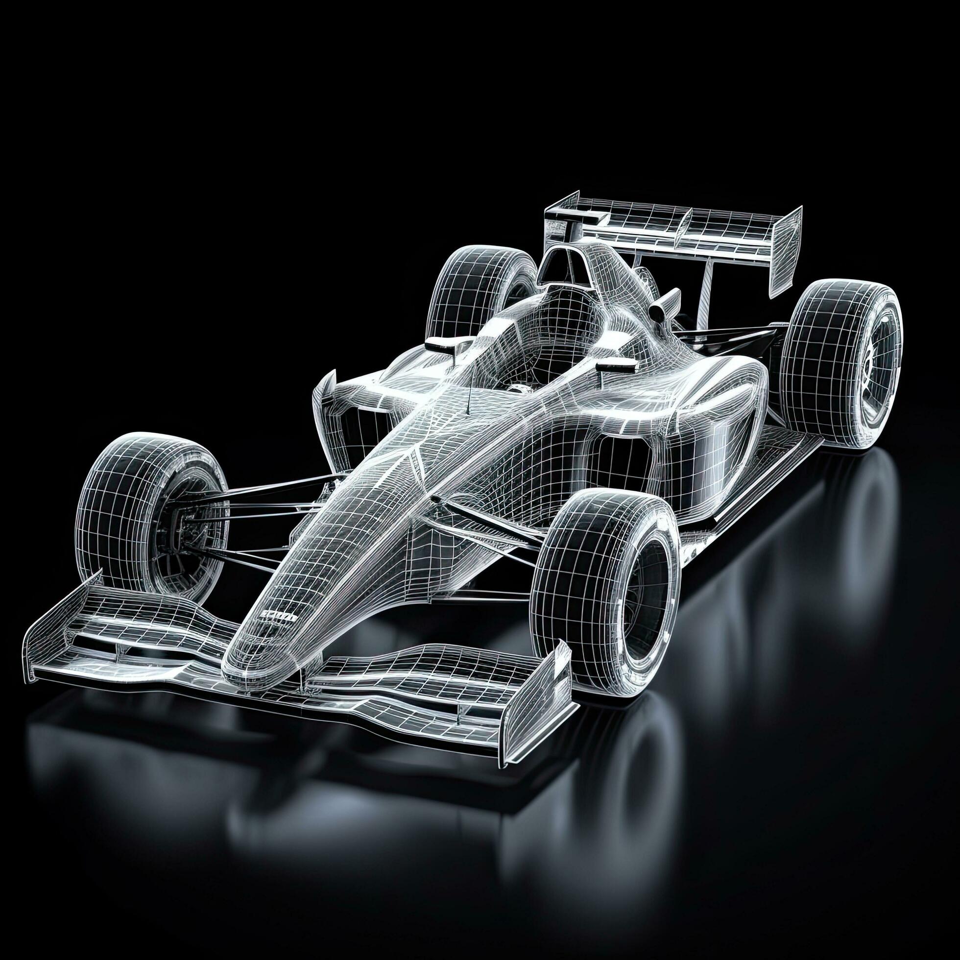 racing cars free 3D model