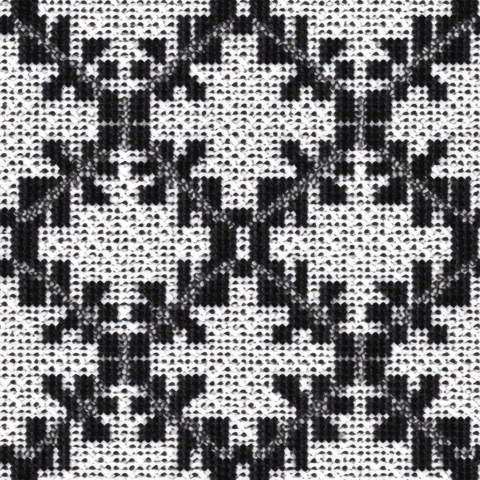 Fabric knitted seamless pattern with geometric shape spots. bright colors background for knitwear design or print, modern strips mat, illustration photo
