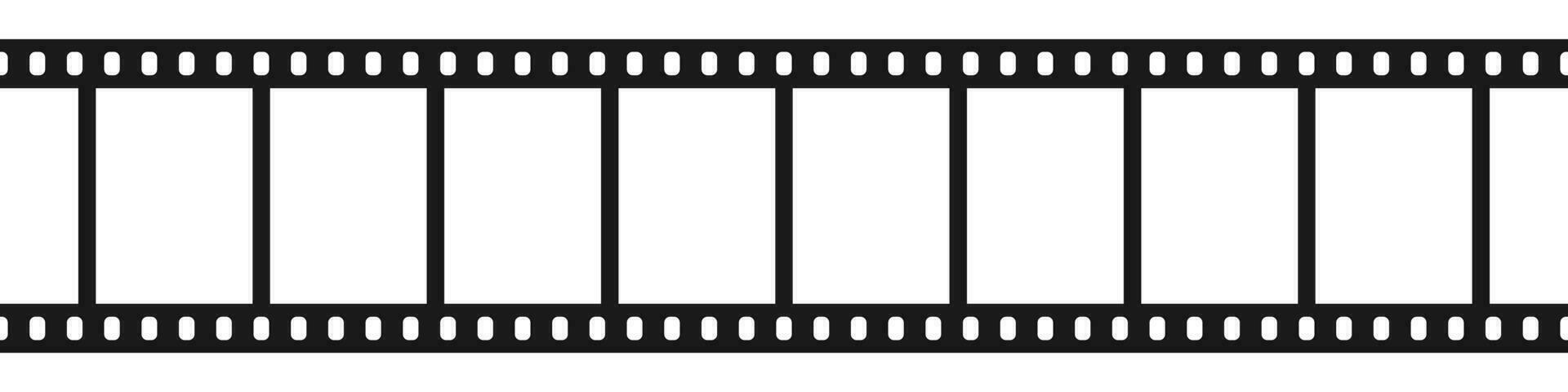 Seamless film strip vector