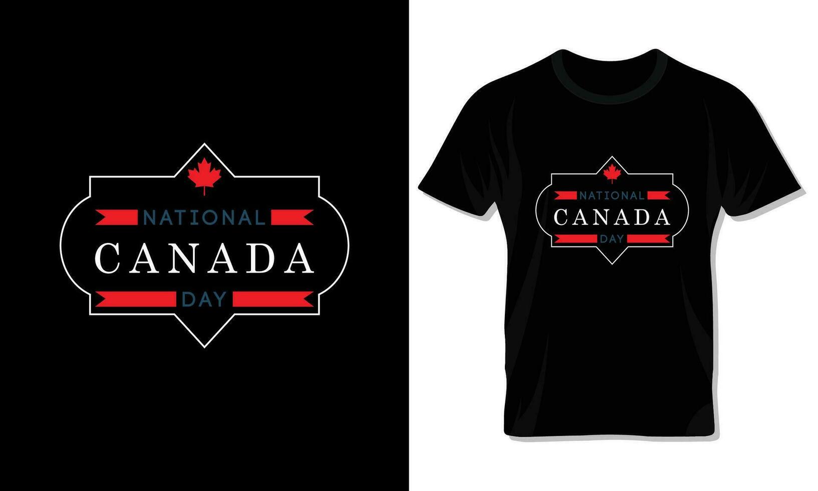 contento Canadá día tipografía t camisa diseño para celebracion de Canadá día. vector