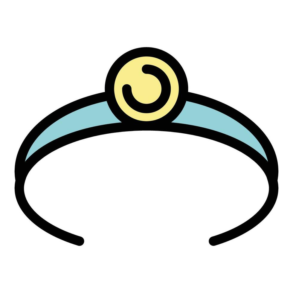 Coiffure tool icon vector flat