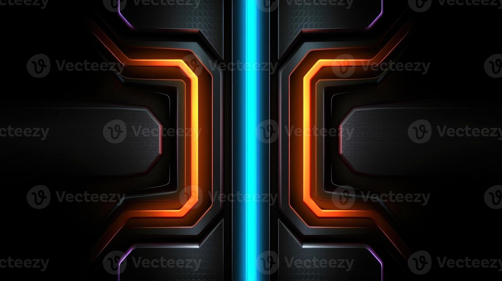 Modern futuristic dark background. Abstract futuristic background with modern shape. Techology futuristic background, illustration photo
