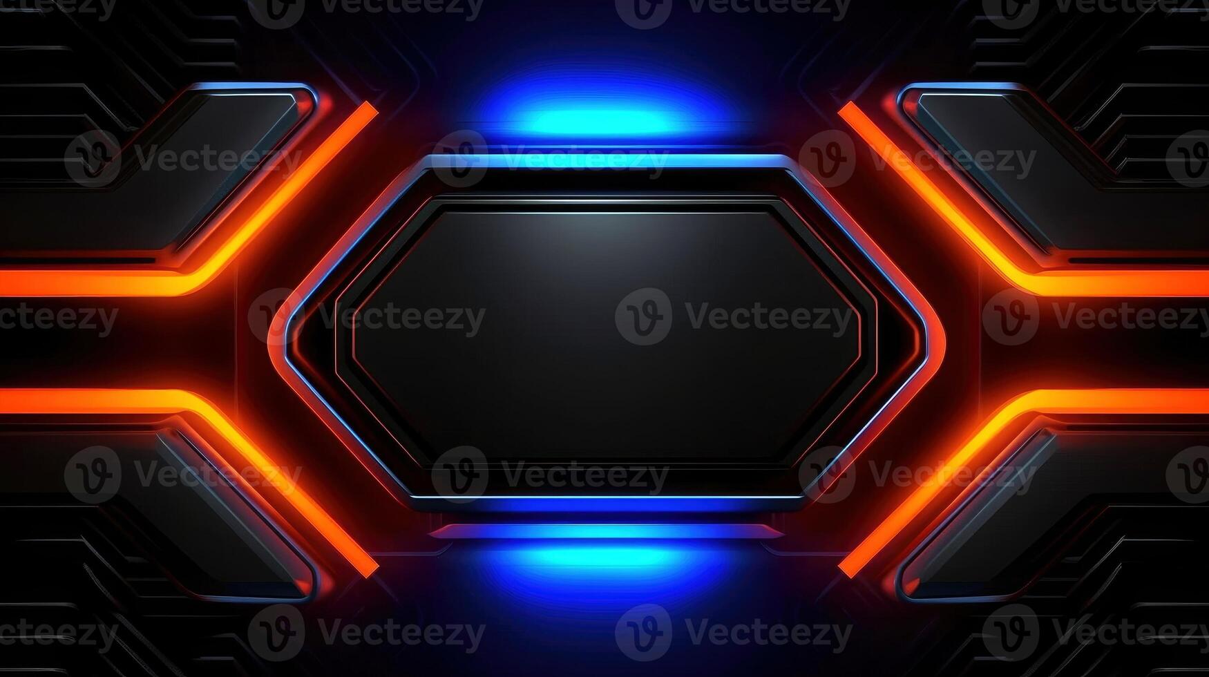 Modern futuristic dark background. Abstract futuristic background with modern shape. Techology futuristic background, illustration photo