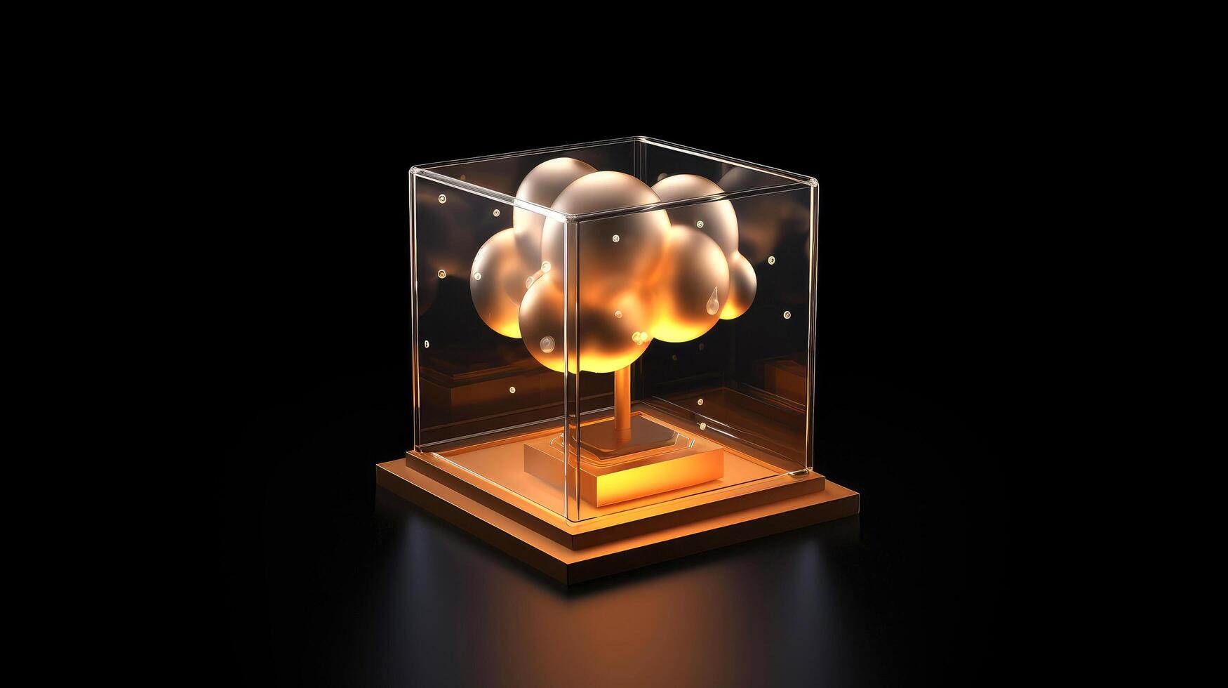 Cloud storage for downloading. digital service or application with data transmission. Network computing technologies. Futuristic Server. Digital space. Data storage, illustration photo