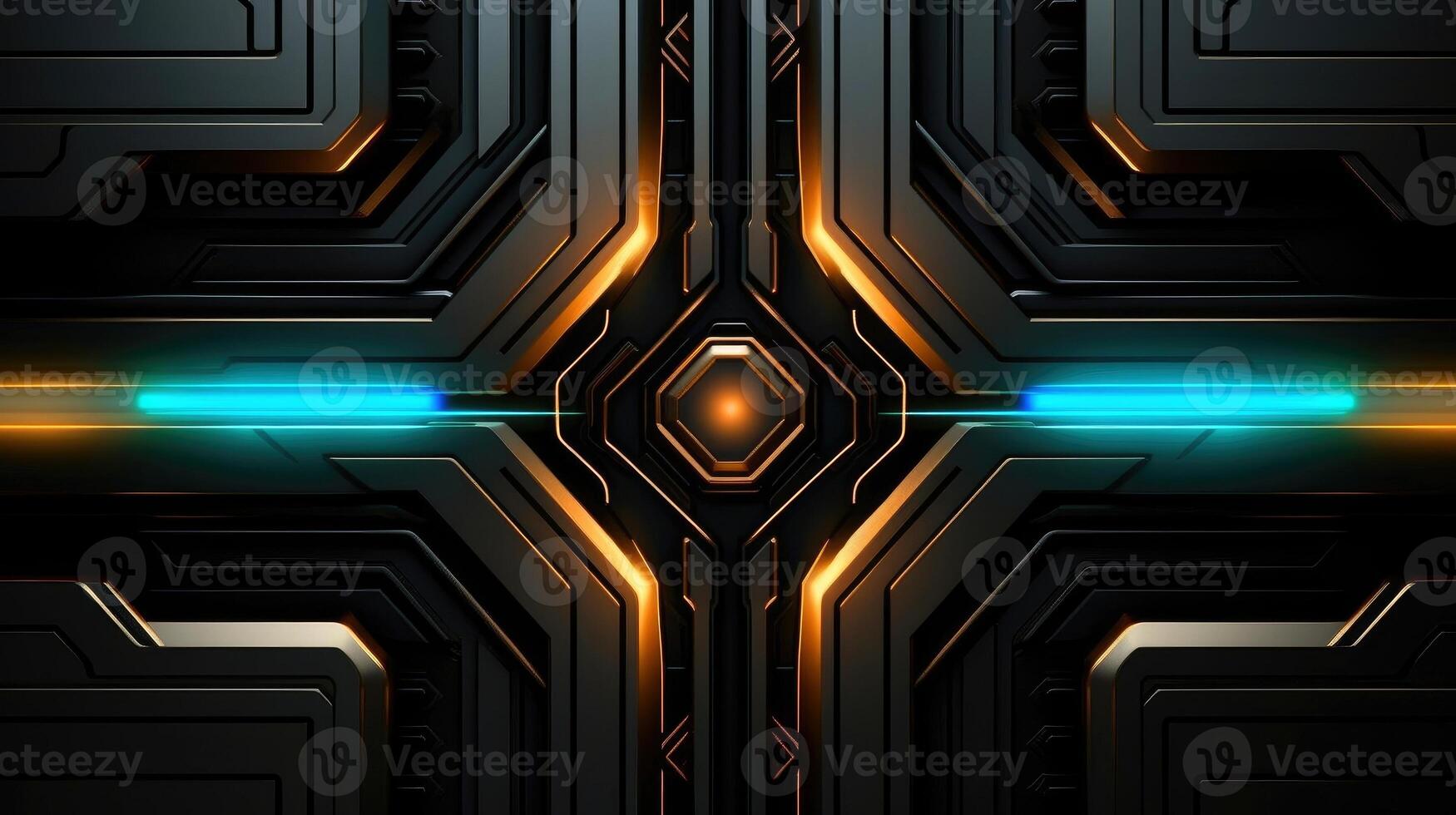 Modern futuristic dark background. Abstract futuristic background with modern shape. Techology futuristic background, illustration photo
