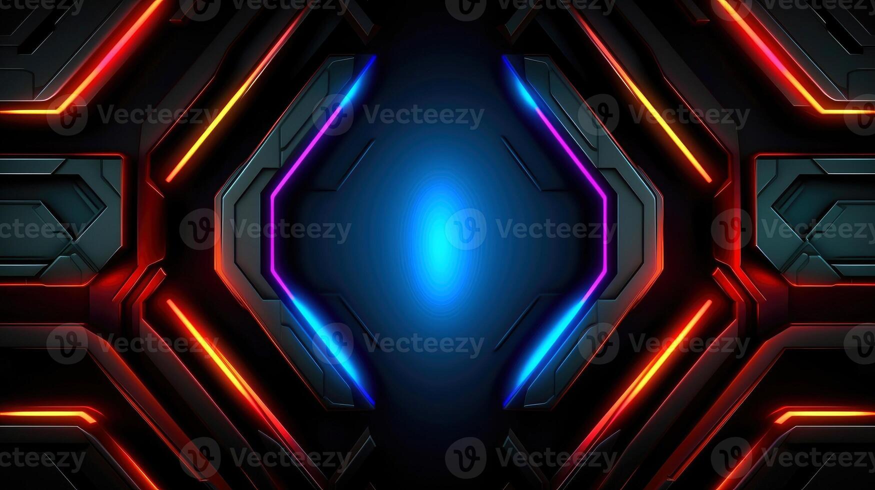 Modern futuristic dark background. Abstract futuristic background with modern shape. Techology futuristic background, illustration photo