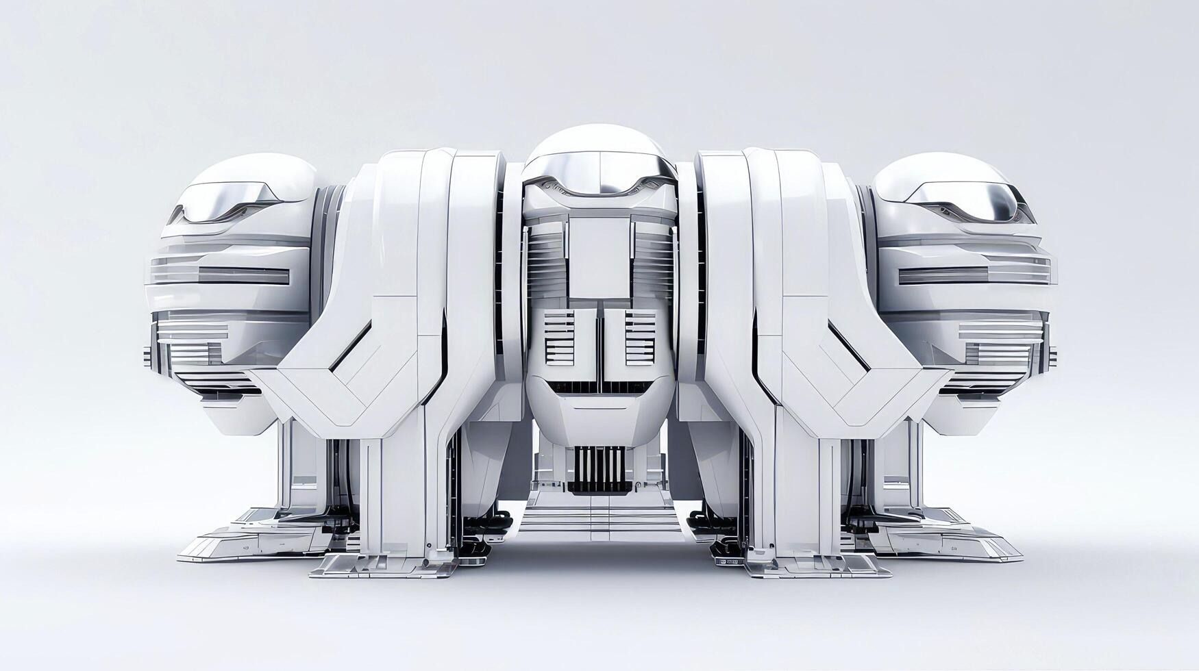 3D futuristic sci-fi white city architecture with organic skyscrapers, for science fiction or fantasy backgrounds, Abstract building, illustration photo